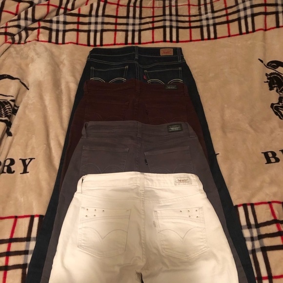 Levi’s 535 Leggings! 4 Piece Lot! Size 5 - Picture 2 of 3